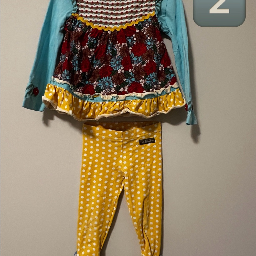 Matilda Jane- Once Upon a Time (2016) “Elfish Flutter Tunic” & “Pebble Legging”